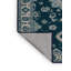 Tapis bleu lavé à la machine-330250820