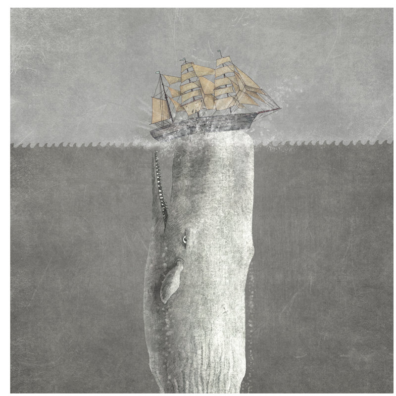 Revenge by Terry Fan - Wrapped Canvas Print, 45.72 cm H x 45.72 cm W x 1.91 cm D