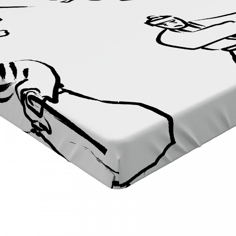 Microfiber Fitted Sheet, Full Fitted Sheet
