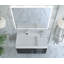 Ensemble de meuble-lavabo mural simple 36 po Bassi-627803341-629745256-573101967