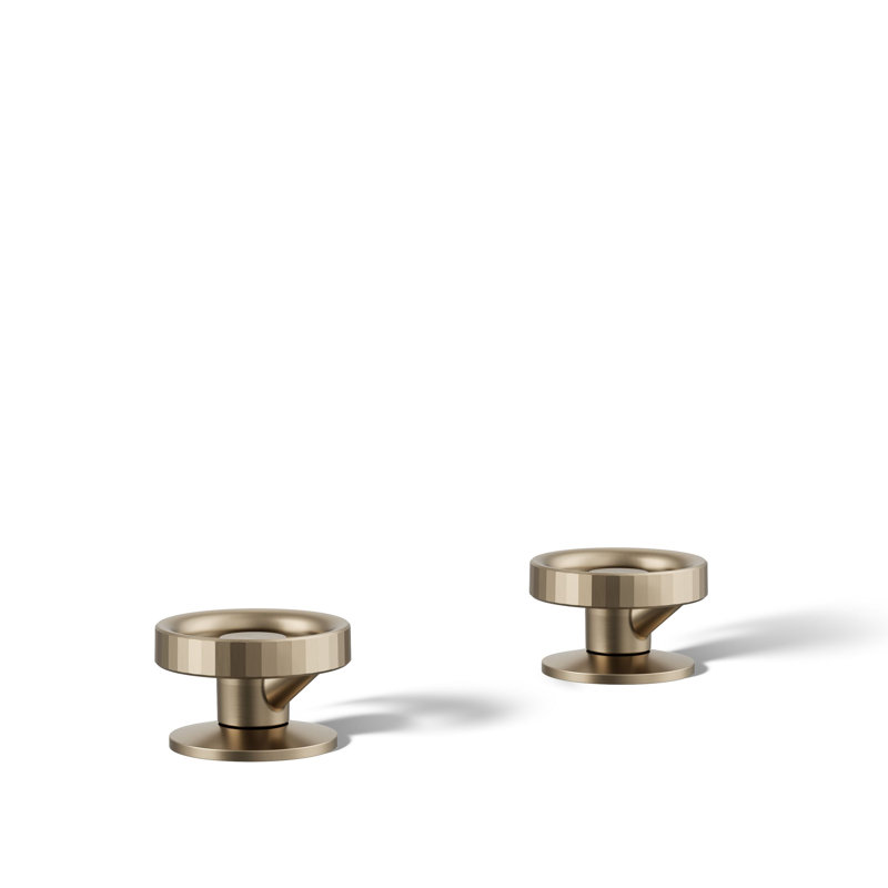 Components Industrial Bathroom Sink Faucet Handles, Bronze