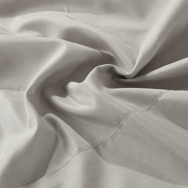 Jcrown Microfiber Sheet Set, California King Sheet Set with 2 Pillowcases, Silver