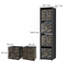 Burgoyne 144.5 cm H x 35.7 cm W Bookcase