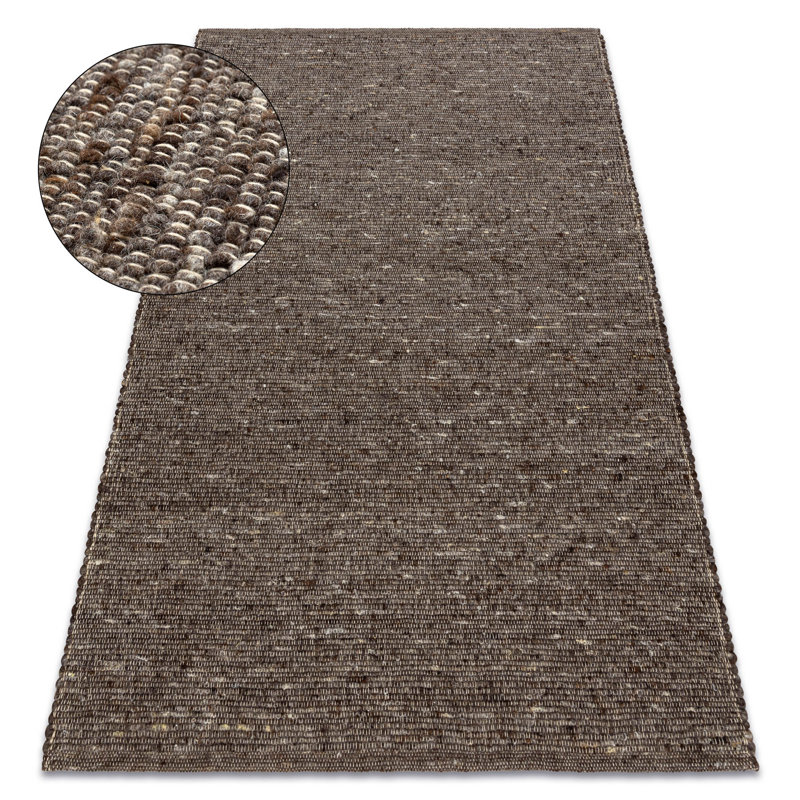 Odley Wool Area Rug, Rectangular 140 x 190cm