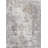 Rectangle Pyrrha Abstract Machine Woven Polyester Area Rug in Gray-860999644