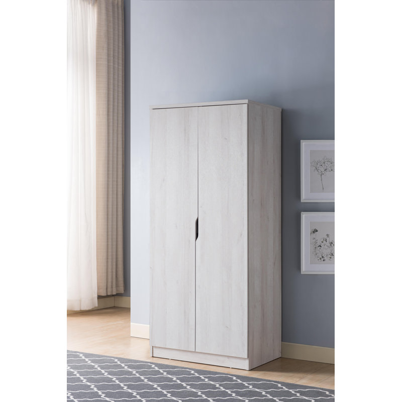 Cherone 30.75 " W Armoire, White Oak