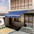 BESUNYST 63.6'' Fabric Cover Retractable Patio Awning-63927404-66013905
