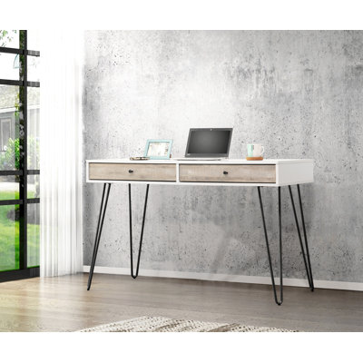 Solid Wood Top Computer Desk