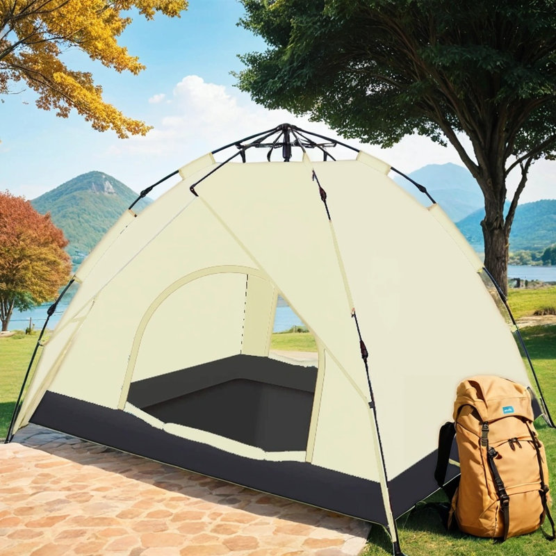 Waterproof Camping Dome Tent - Spacious & Portable for 2 Hikers & Campers