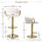 Christal Swivel Upholstered Adjustable Height Counter Stool-102527019