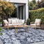 Tapis floral intérieur / extérieur-610009334