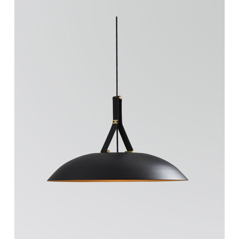 Volo 24" LED Pendant, 2700K, Noir