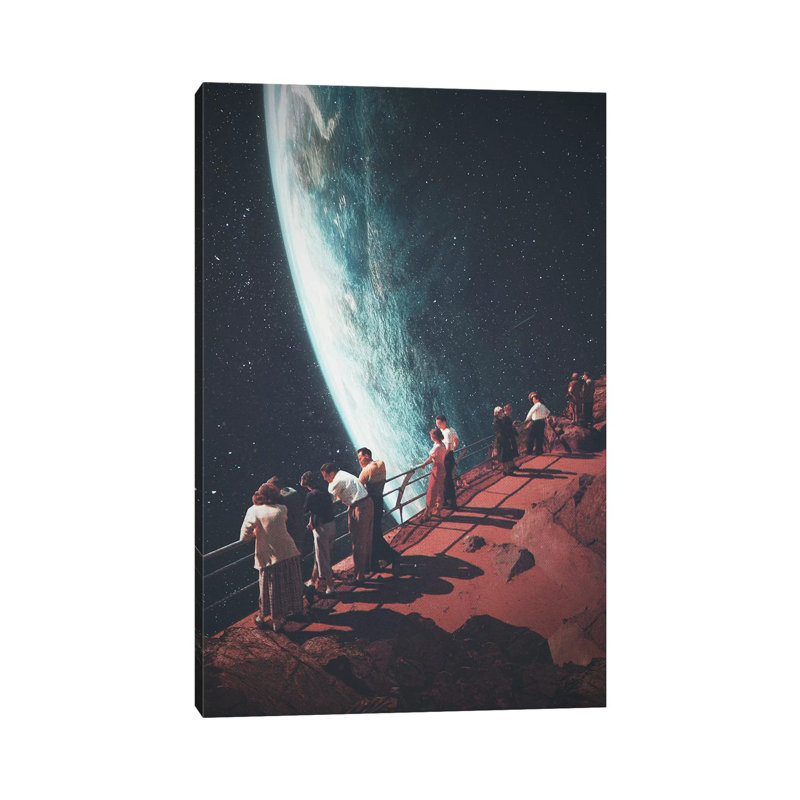 Missing The Ones We Left Behind by Frank Moth - Wrapped Canvas Print, 20.32 cm H x 30.48 cm W