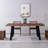Nordic style modern all solid wood dining table-110406344