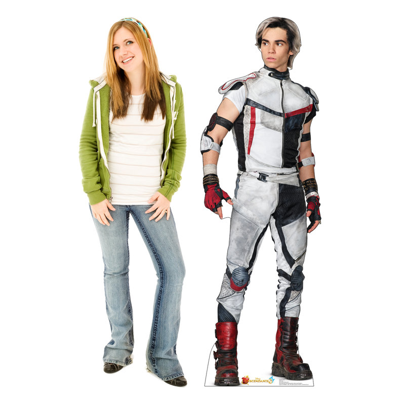Accroche en carton descendants 3 disney Carlos