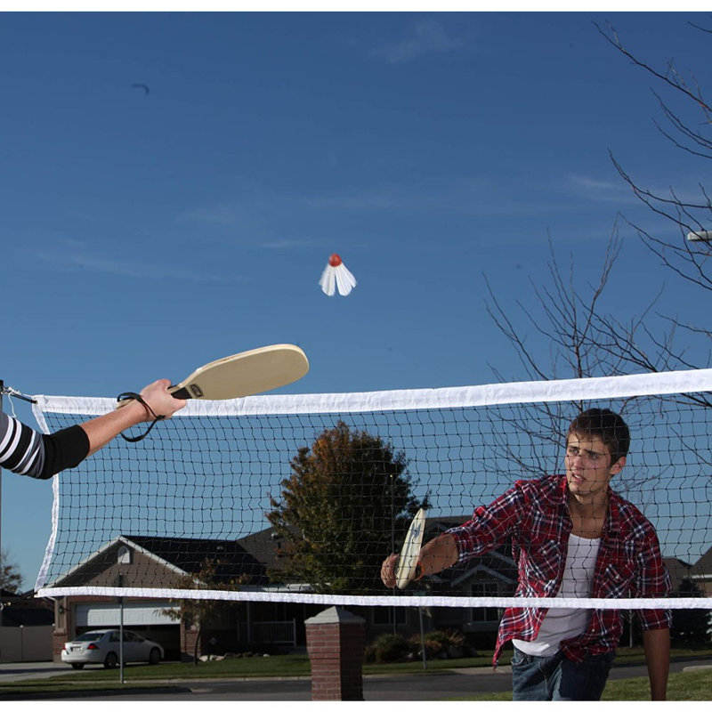 Ensemble de jeux de plein air à vie avec volleyball, badminton et pickleball