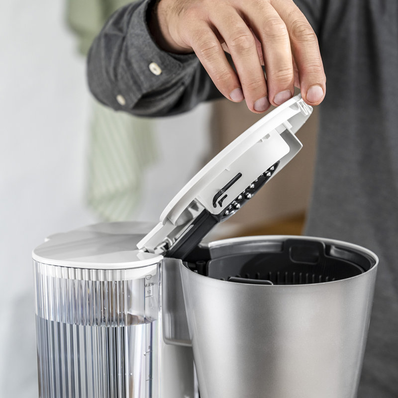 ZWILLING Enfinigy Glass Drip Coffee Maker, Silver