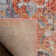 Tapis orange Jehanne