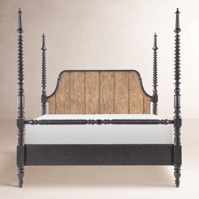 Country Living Spindle Oak Bed