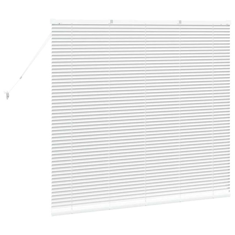 Horizontal/Venetian blind, White, 130cm L x 145cm W