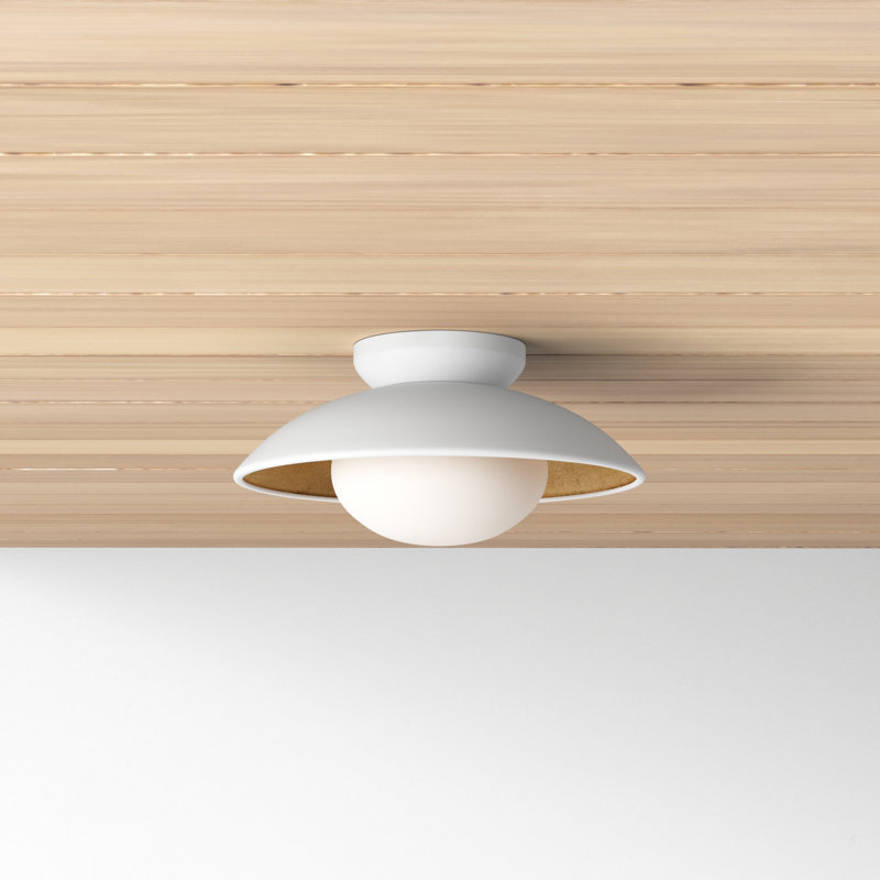 Jason Glass Flush Mount Light - Sleek & Minimalist