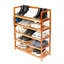 Range-chaussures en bois 21 paires