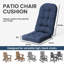 Ensemble de coussins de siège / dossier Adirondack d'extérieur de l 20 po x P 20 po x H 4 po-93859923-104135856