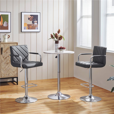 color Swivel Yes Upholstered Faux Leather Yes Bar Stool
