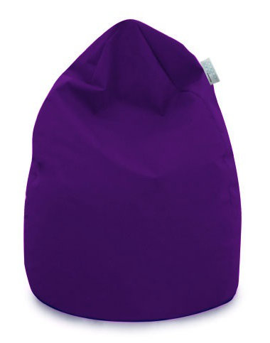 Outdoor Friendly Bean Bag Chair, 116cm H x 63cm W x 63cm D, Purple