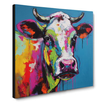 Cow Expressionism - Print