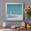 Beach Party - Peinture sur toile encadrée-690386714-690386726