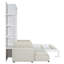 Lit escamotable mural avec canapé et tablettes Murphy-751975589