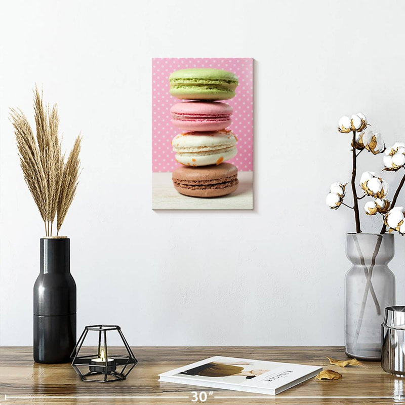 Yarlin Stacked Macarons, 12" H x 8" W