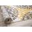 Floral Yellow/Dark Gray/Ivory Area Rug-2033622152