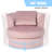 Samuela Velvet Swivel Barrel Chair-456504735