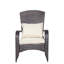 Chaise de patio avec coussins (coussin beige), chaise-1204443351-1204443349
