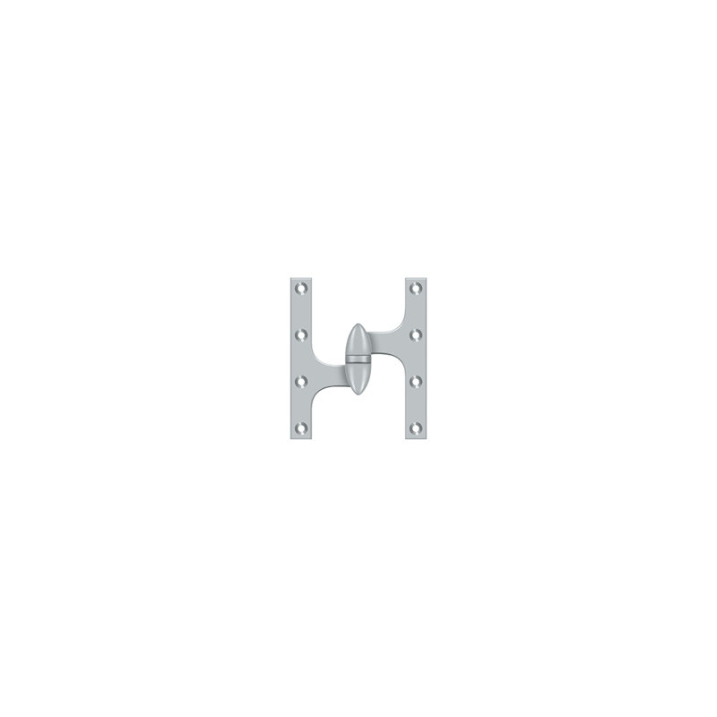 Hinge, Brushed Chrome, Left Hand