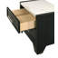 Table de chevet 2 tiroirs 1Pc