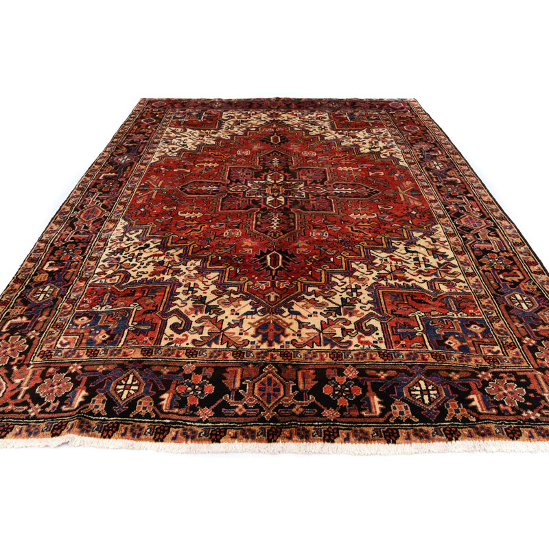 Tapis rétro Indo-Heriz 7 x 10