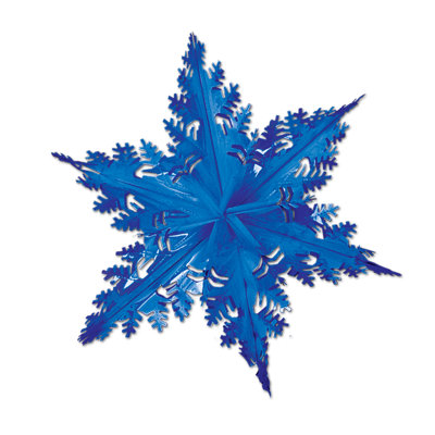 Christmas Metallic Winter Snowflake