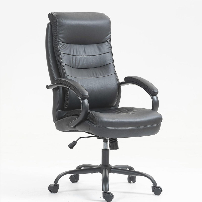 High backrest PU material office chair