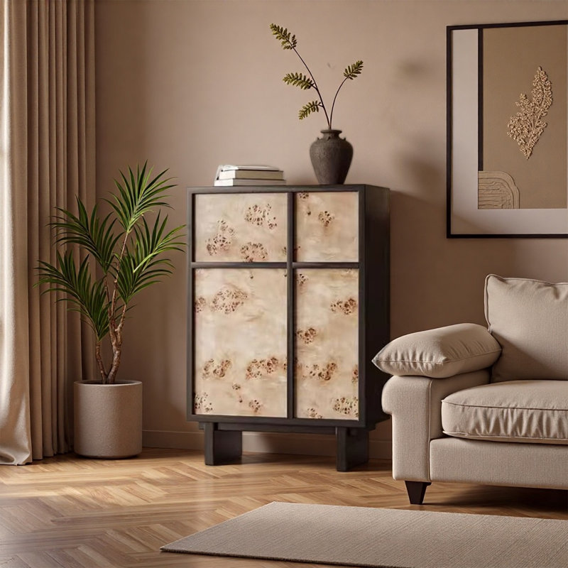 Armoire décorative Modern, Noir