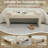 43.3" W Upholstered Bedroom Bench-738685210-763465190