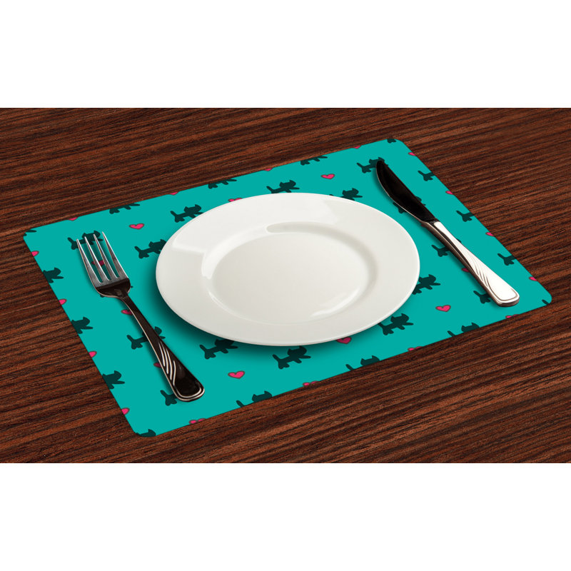 Polyester Animals/Nature Rectangle Placemat