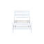Lit simple en blanc, avec tête de lit en bois d'hévéa et, s'adaptant à tous les décors de chambre à coucher, support blanc confortable et idéal pour les appartements, maximisant l'espace sous l'espace, style minimaliste rustique