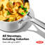 OXO Mira 3-Ply Stainless Steel Saucepan Set, 1.6 Qt And 3.25 Qt