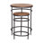 Yazlen Solid Wood Top End Table
