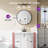 Gervon Round Wall Mounted Medicine Cabinet with Shelves-110687043-97885419