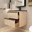 Ensemble de meuble-lavabo simple 24 po avec plateau en céramique Kyrill-844144898