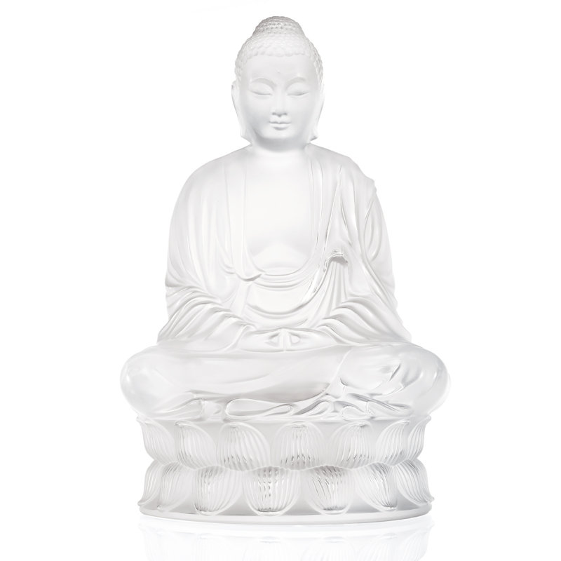 Buddha Figurine, Clear